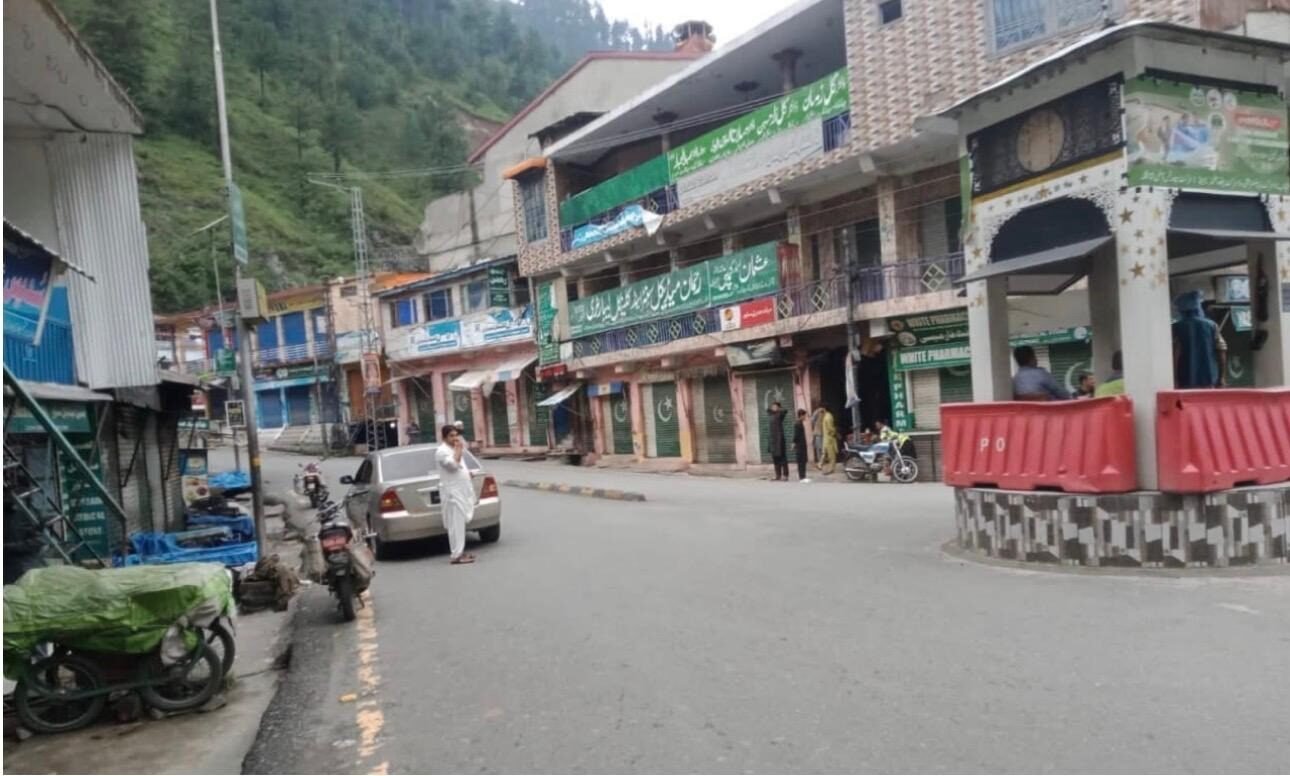 Complete Shutter-Down Strike Observed in Shangla against tax imposition