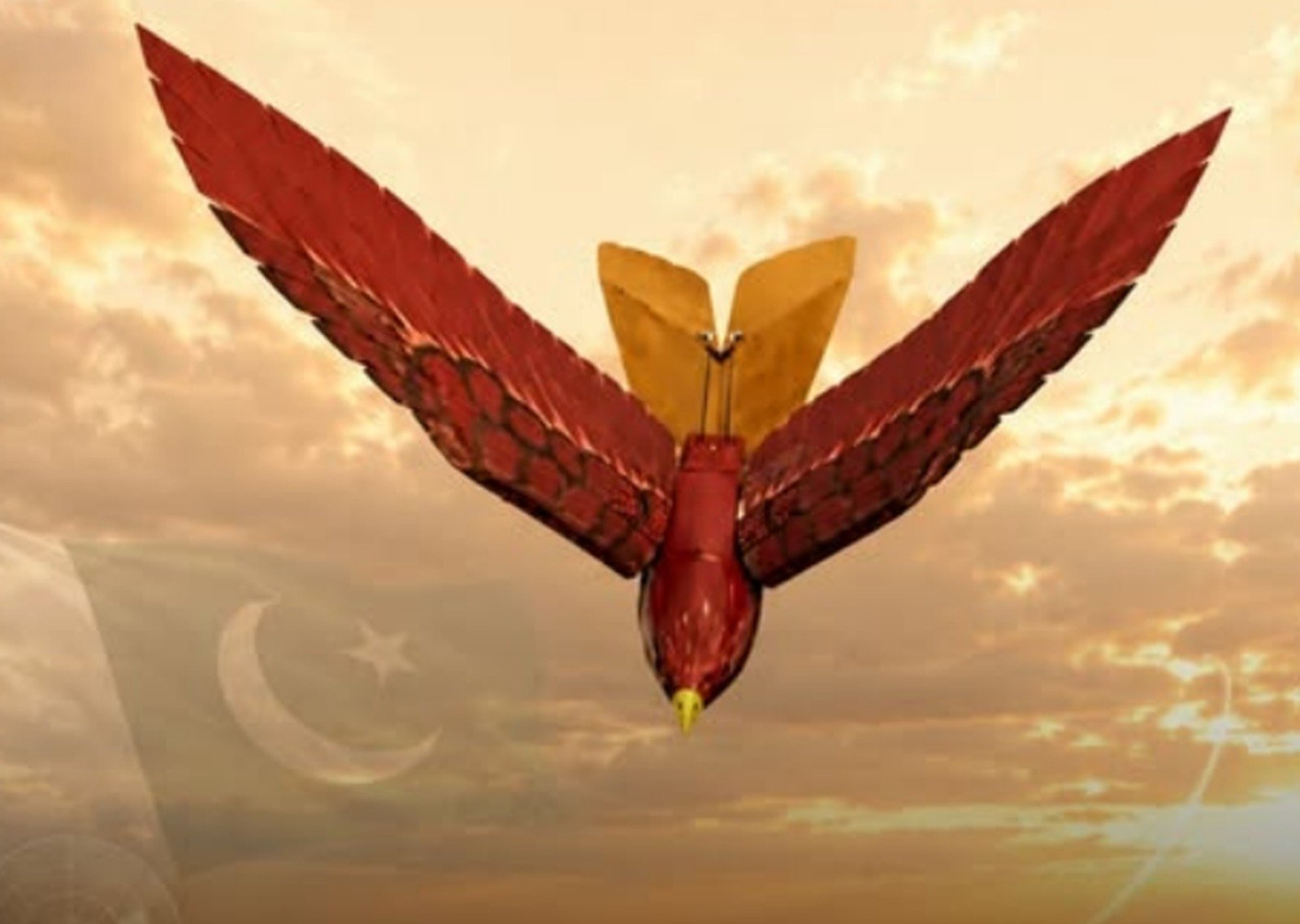 Pakistan Unveils Bird-Shaped Spy Drone ‘BIAV’ at Indus Aerospace Expo