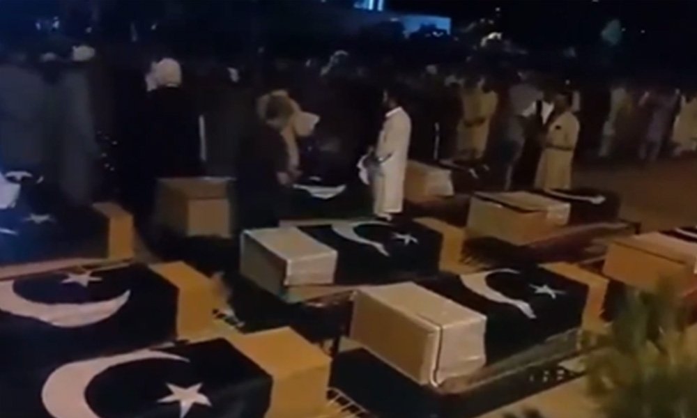 Bodies of 10 martyred police personnel dispatched to thier native villages