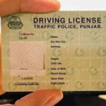 driving licence