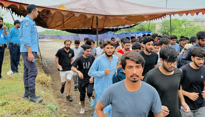 A Dream Cut Short: Ishaq dies while running for Islamabad Police