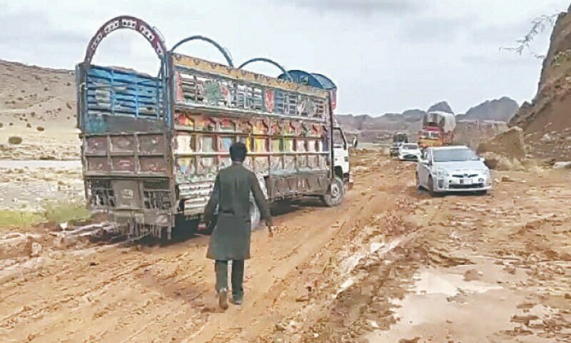 Wana-Gomal Zam Highway Closure Leaves Passengers Stranded