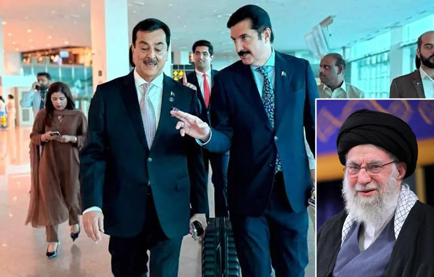 Chairman Senate , KP Governor leave for Tehran to attend Ayatollah Khamenei’s funeral