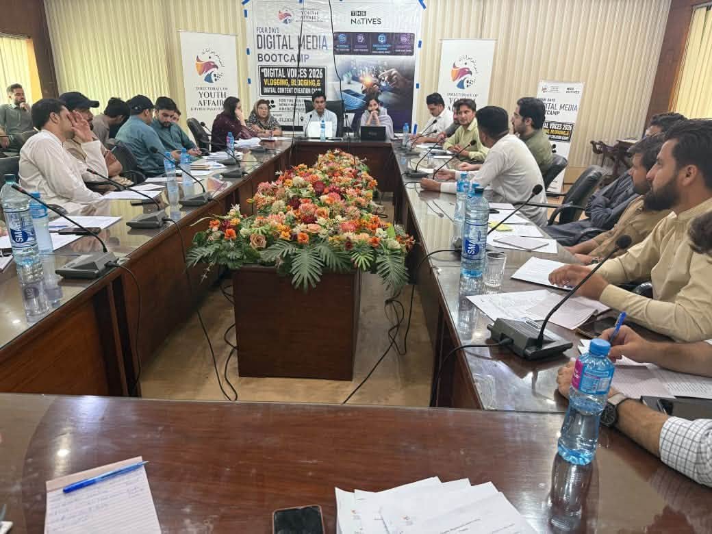 Digital Media Boot Camp for Merged Districts Youth Begins