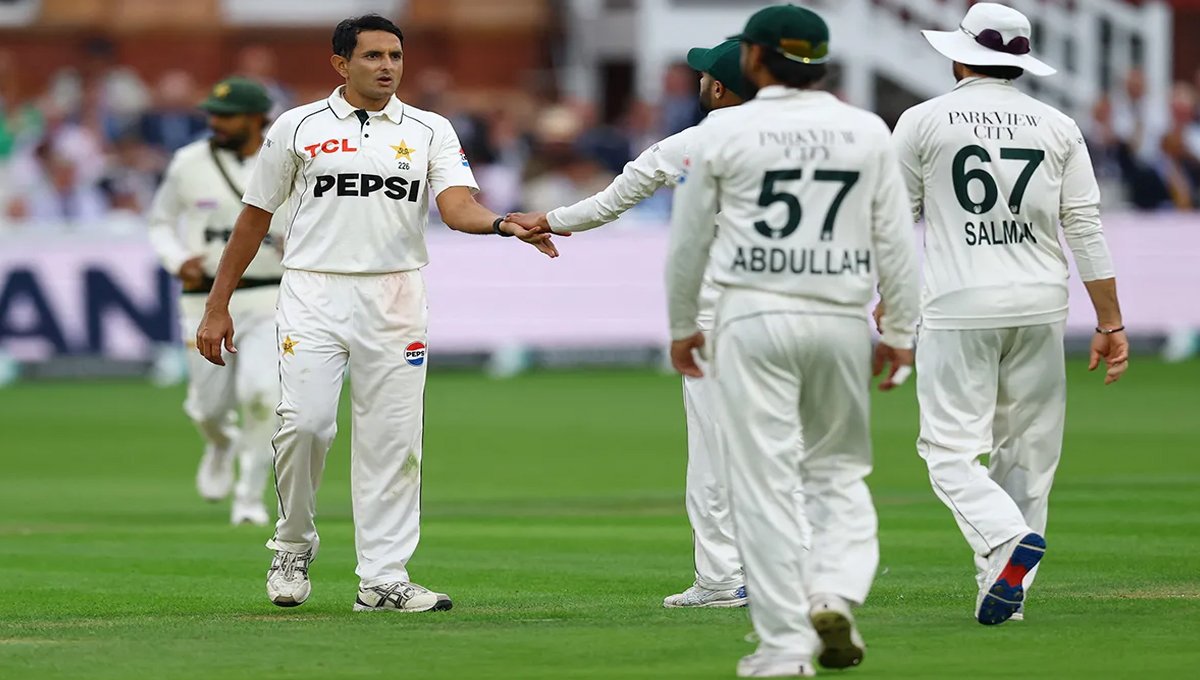 Four for Abbas, Three for Mohammad Ali as England Are Bowled Out at Lord’s
