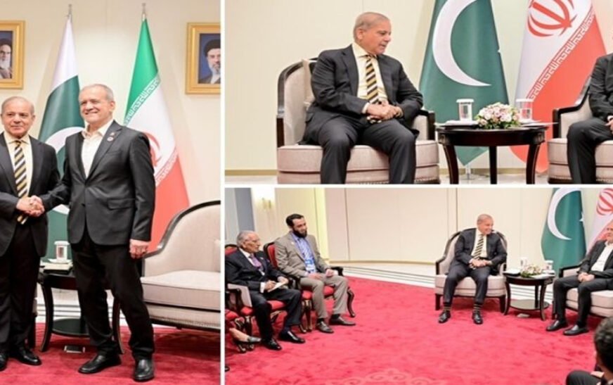 PM Shehbaz Meets Iranian President in Bishkek, Discusses Regional Peace