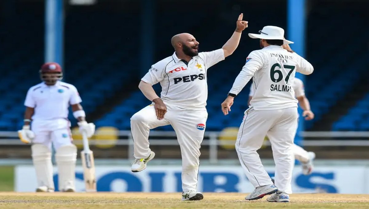 Sajid Khan Spins Pakistan Closer to Victory as West Indies Set 75-Run Target