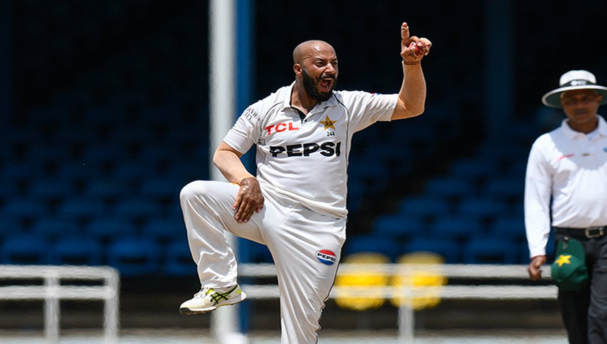 Sajid Khan’s Spin Brilliance Helps Pakistan Beat West Indies by 8 Wickets