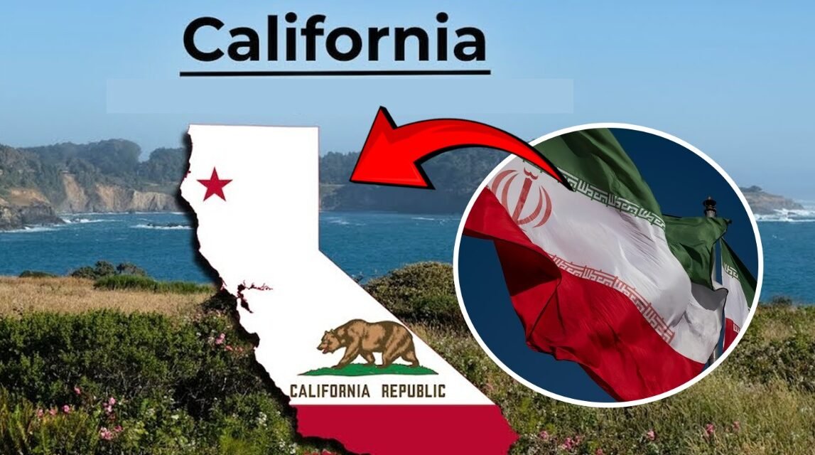 Iran “Declares” California as Iranian Territory in response to Trump’s Map