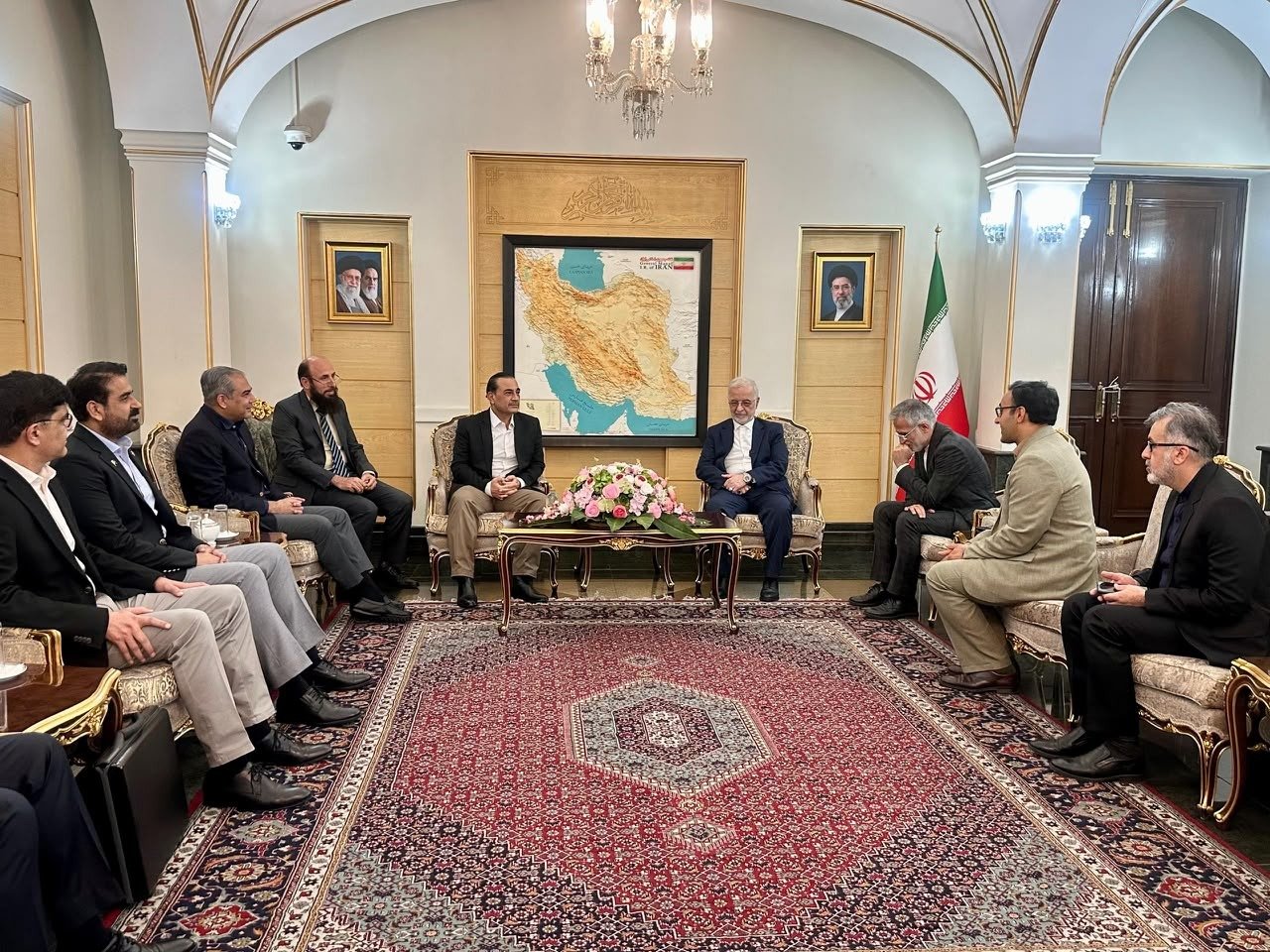 Field Marshal Syed Asim Munir and Mohsin Naqvi meet Iranian Interior Minister, discuss important issues
