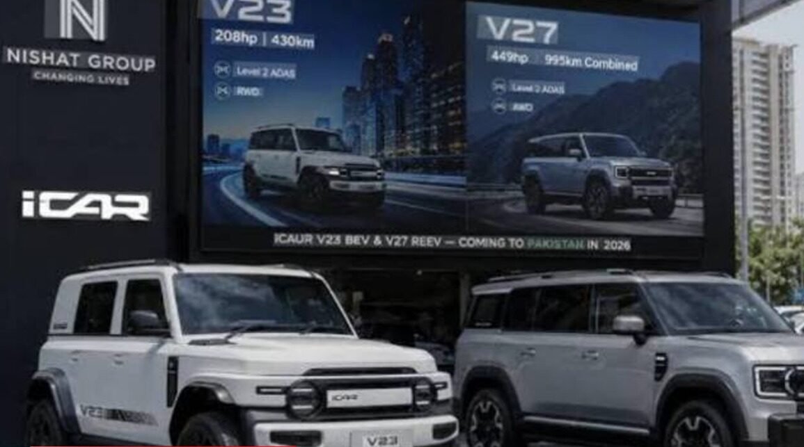 Nishat Group launches two iCAUR SUVs in Pakistan