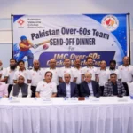 Pakistan’s Over-60 age players Cricket Team Departs for World Cup in Canada