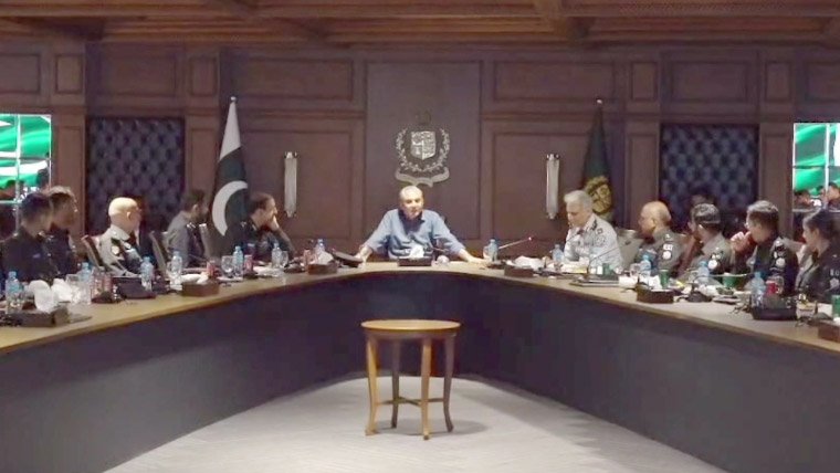 Pakistani ASPs trained in China and Turkey meet Mohsin Naqvi