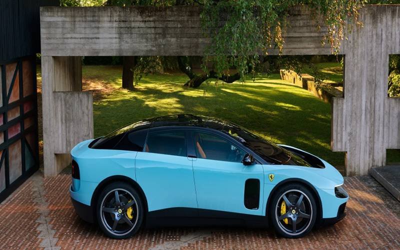 Ferrari’s first EV creates a stir, fetches $40 million at auction