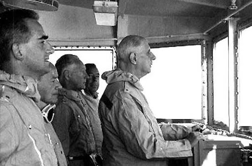Where did France conduct its first nuclear test?