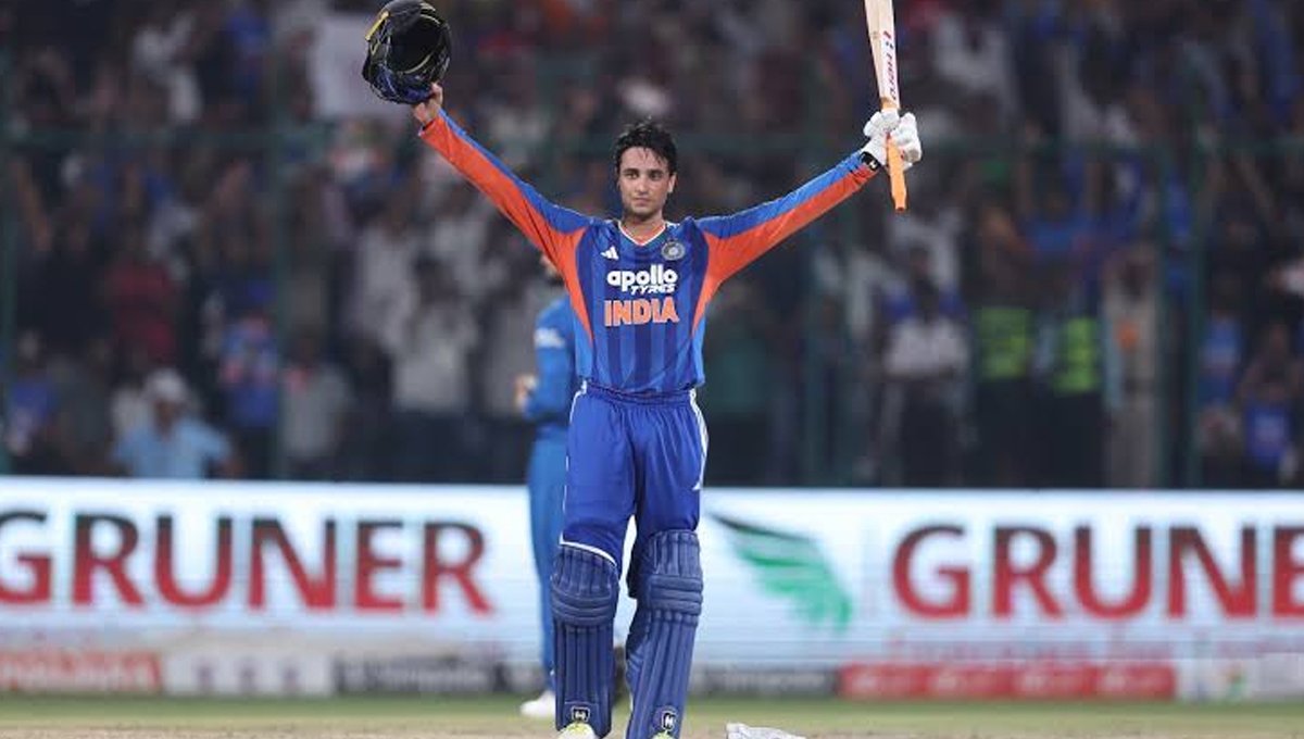 Abhishek Sharma Smashes Record for India’s Fastest T20I Century