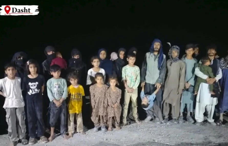 Security Forces Foil Human Trafficking Attempt, Held 58 Afghans in Balochistan