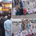 Hayatabad Nursing College Students’ Protest Intensifies, Roads Blocked