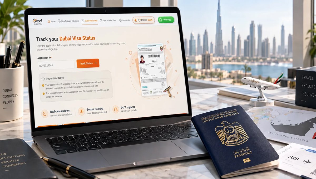 Heading to Dubai: Here’s the Easiest Way to Check Your Visa Status Online