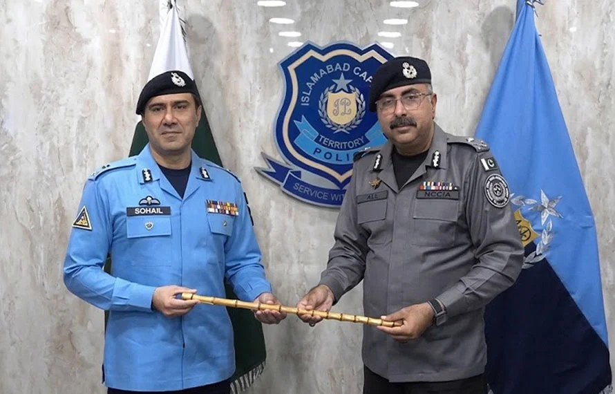 Captain Muhammad Sohail Chaudhry assumes charge as Islamabad IG