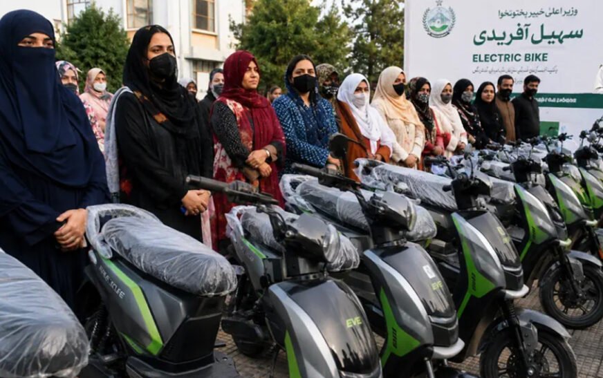 KP Approves Free Electric Scooters for Female Students and Working Women