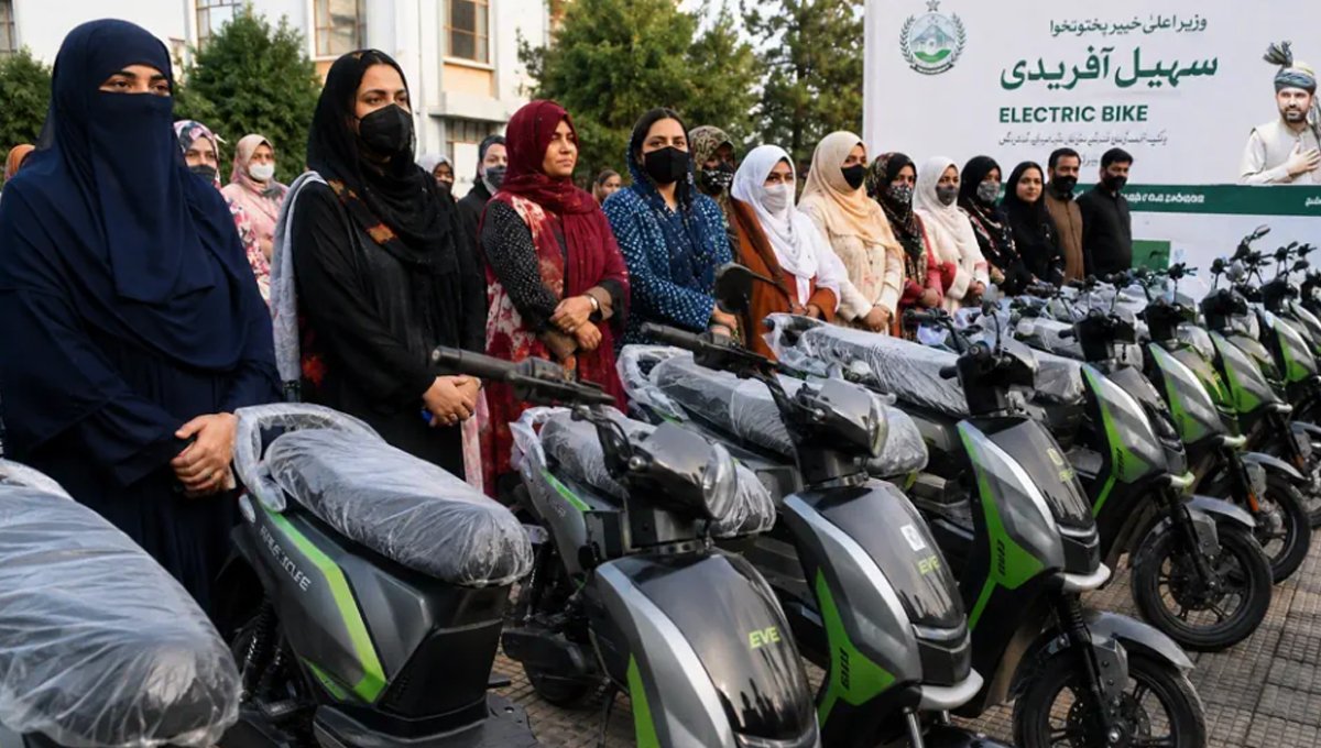 KP Approves Free Electric Scooters for Female Students and Working Women