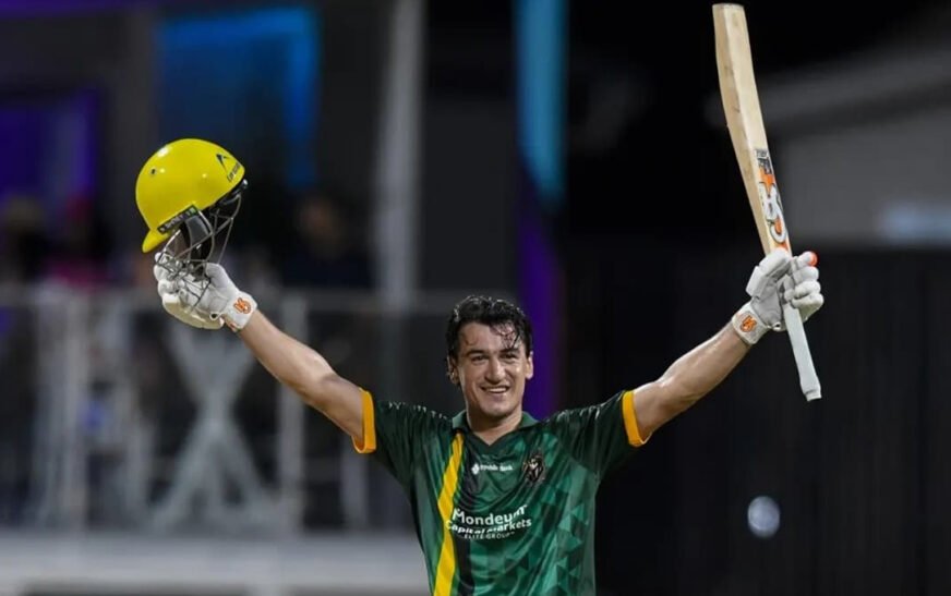 Maaz Sadaqat Makes CPL History with Stunning Century in Final