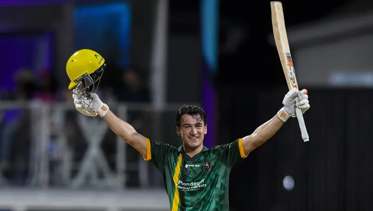 Maaz Sadaqat Makes CPL History with Stunning Century in Final