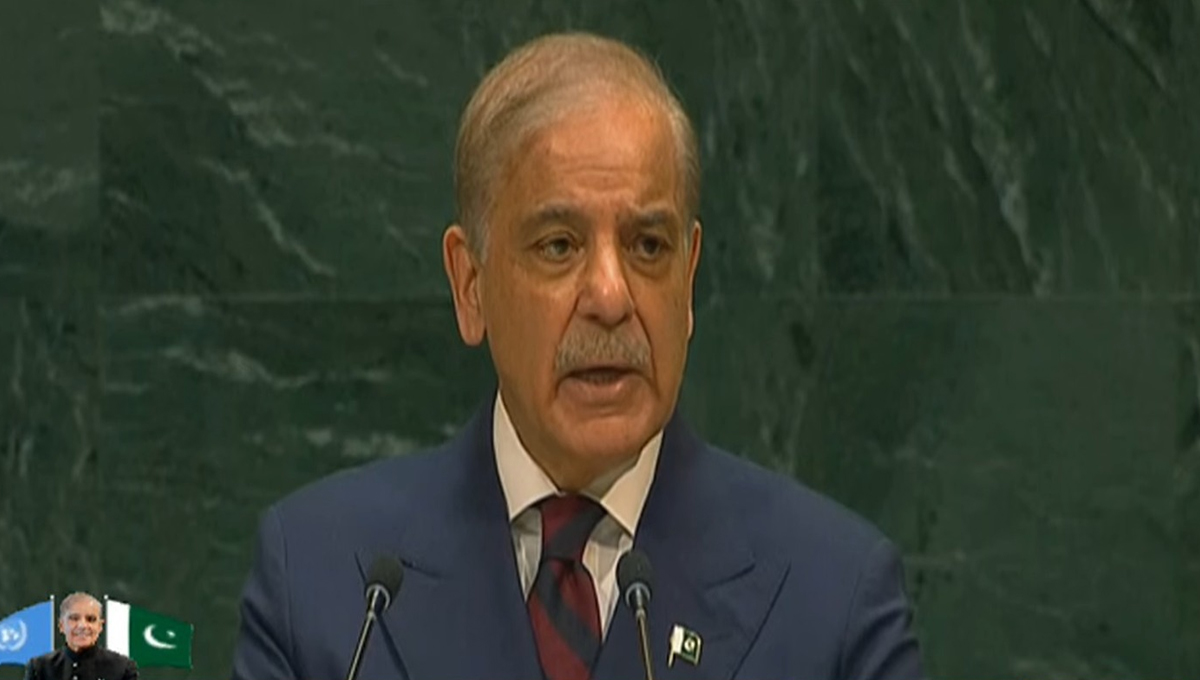 PM Shehbaz at UNGA: Kashmir Must Be Resolved to Prevent Future Conflict