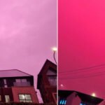 Sky Turns Pink Minutes Before Rain in China, Leaving Residents Stunned