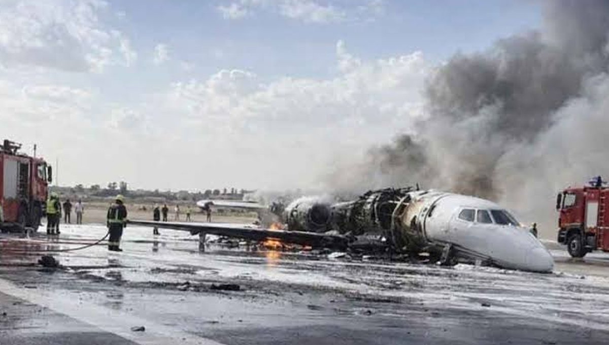 VIP Plane Crashes in Libya, Prominent Figure Feared Dead