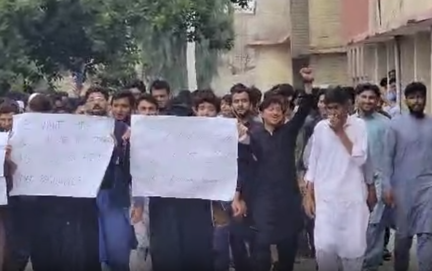 Students’ Protest at UET Peshawar Bannu Campus Enters Second Day