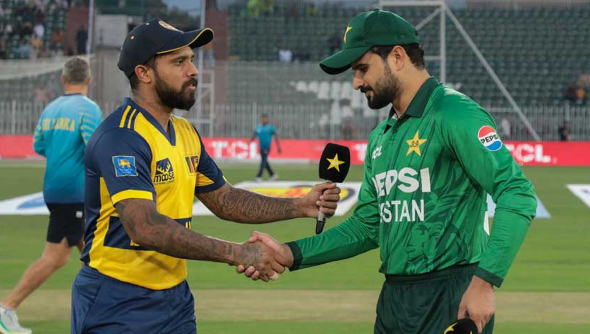 1st T20I: Sri Lanka Set a Tough Target for Pakistan to Chase