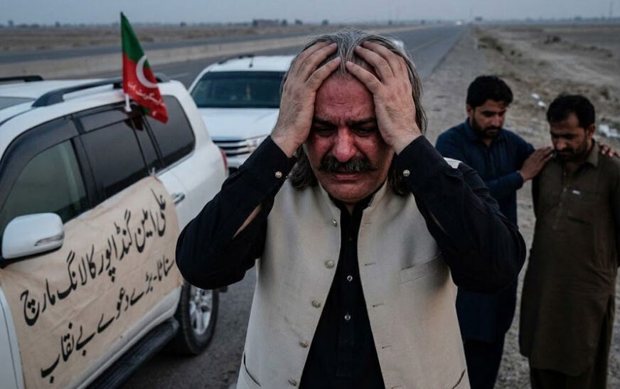 Long March Falls Short: Gandapur Fails to Attract Crowd
