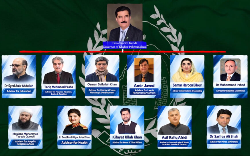 Who Will Help Run KP? Federal Govt Names 11 Advisory Council Members