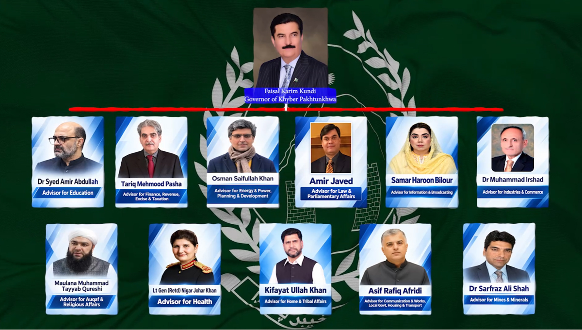 Who Will Help Run KP? Federal Govt Names 11 Advisory Council Members