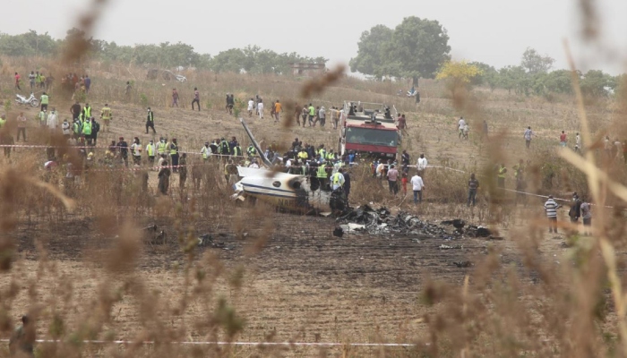 All 32 Killed as Military Plane Crashes in NigeriaAbuja