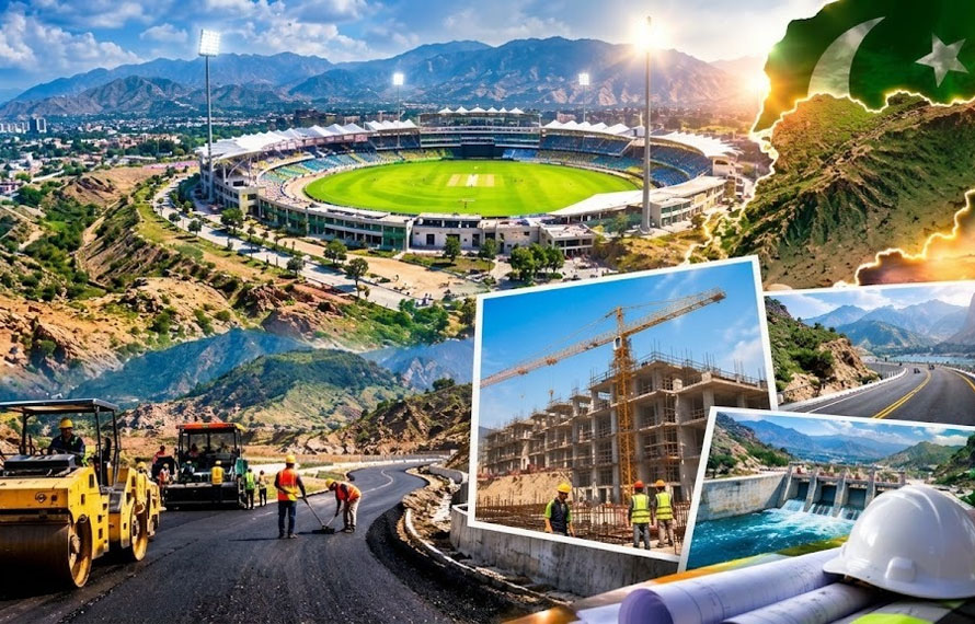 Shahid Afridi Stadium in Bara: Will the current pace of work continue to ensure early completion?