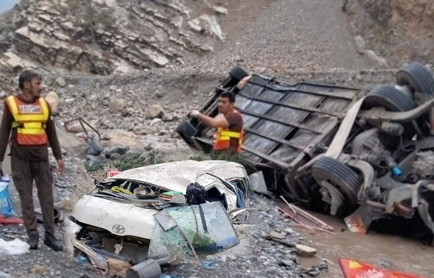 Two Traffic Accidents in Balochistan, 13 Dead and 20 Injured
