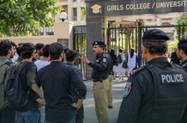 Boys warned against unnecessary gatherings outside girls’ colleges