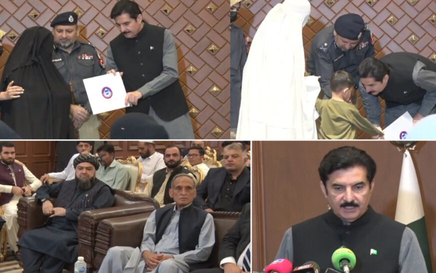 Governor’s Rule in KP Brings Major Relief for Police Martyrs’ Families