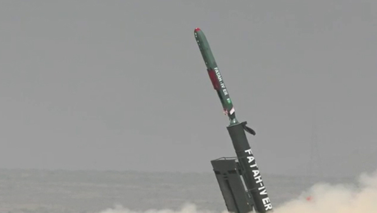 Pakistan Successfully Tests Extended-Range Fatah-4 Cruise Missile
