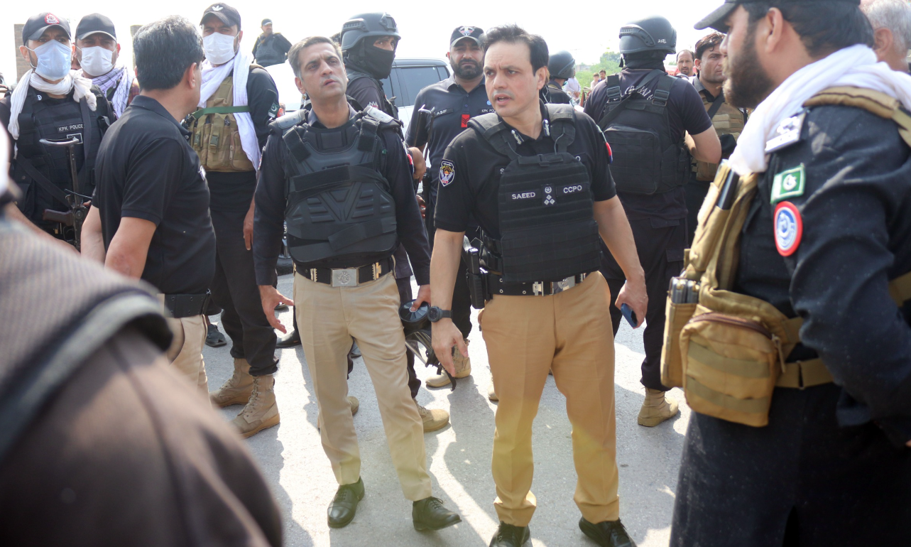 High alert security in Bara, heavy contingent of police deployed
