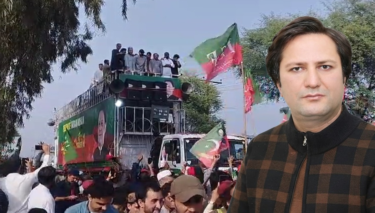 PTI Long March: Journalist Claims 2,500–3,000 Participants Entered Peshawar