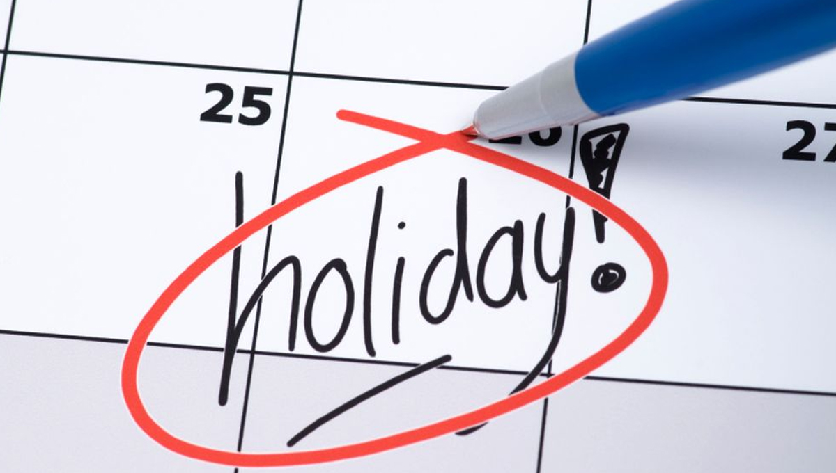 Three Holidays in a Row: Big News for Students and Employees