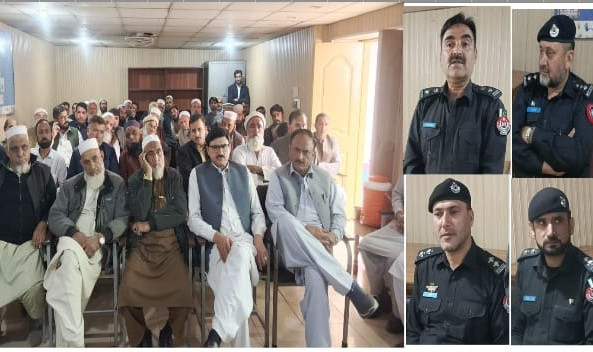 SSP Investigation Saleem Amanullah Khan Holds Open Court at Alpuri Police Station